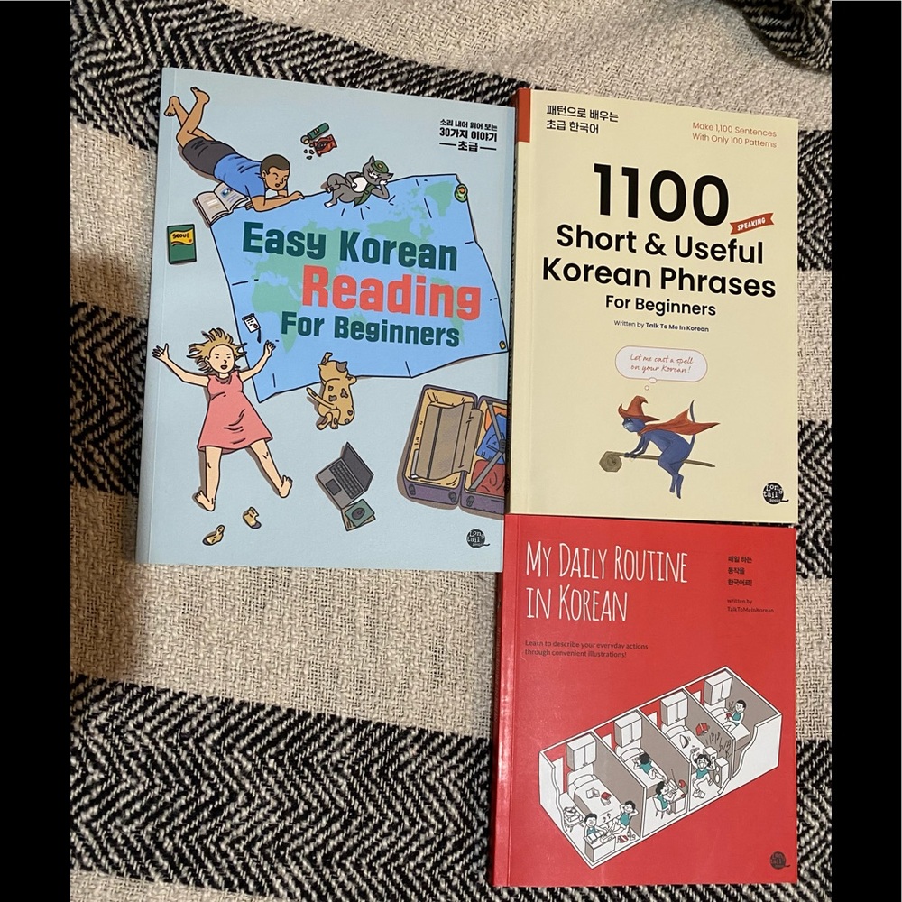 Talk to me in Korean books